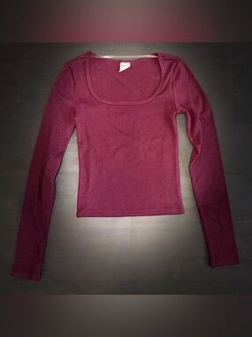 NO BOUNDARIES Square Neck Long Sleeve
